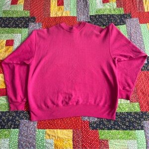 Pink Hanes Crewneck